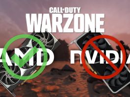 AMD Nvidia Warzone