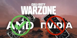 AMD Nvidia Warzone