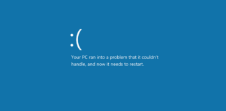 Blue Screen of Death