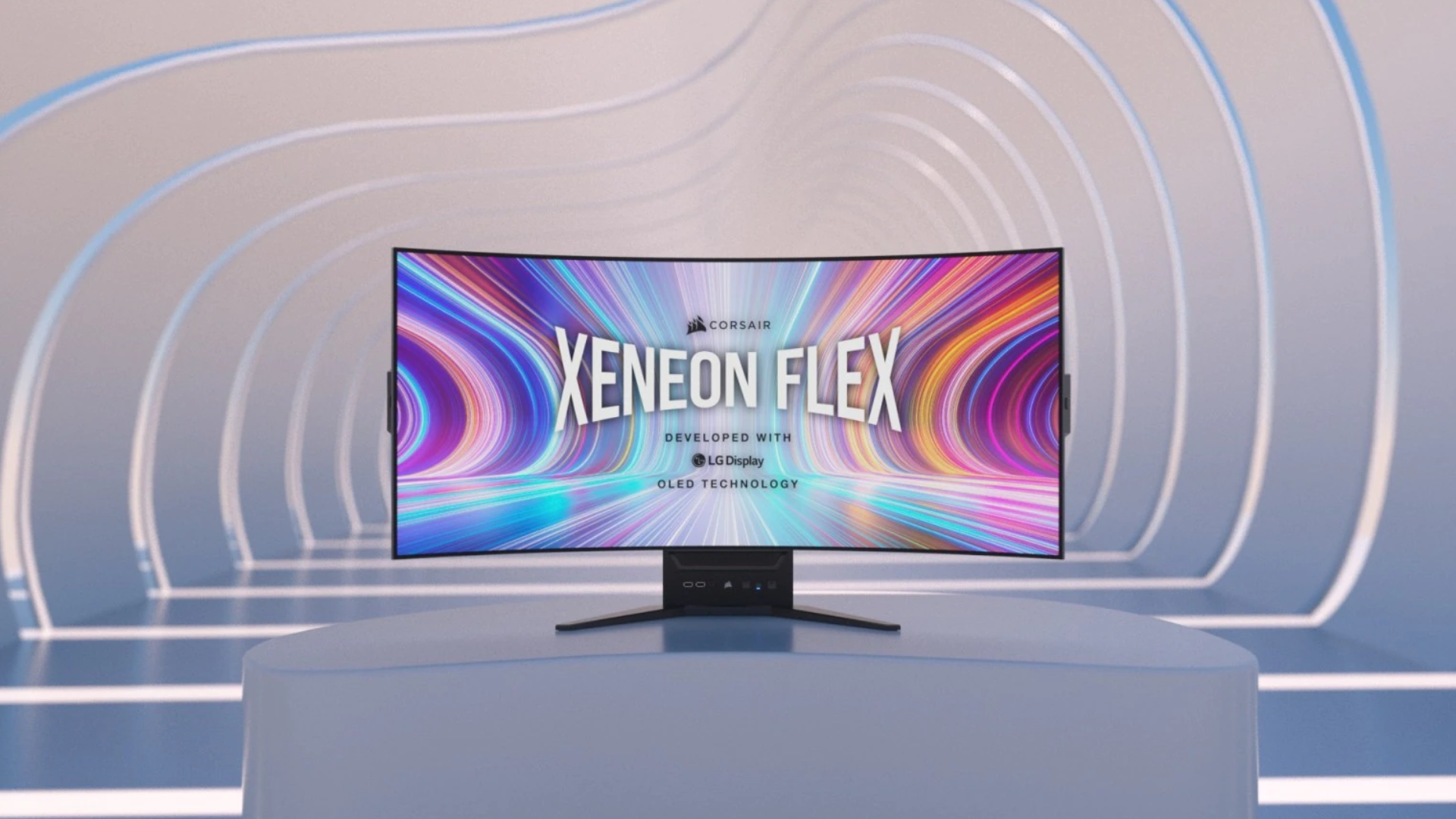 Corsair Xeneon Flex Monitor è un monitor che puoi piegare da solo