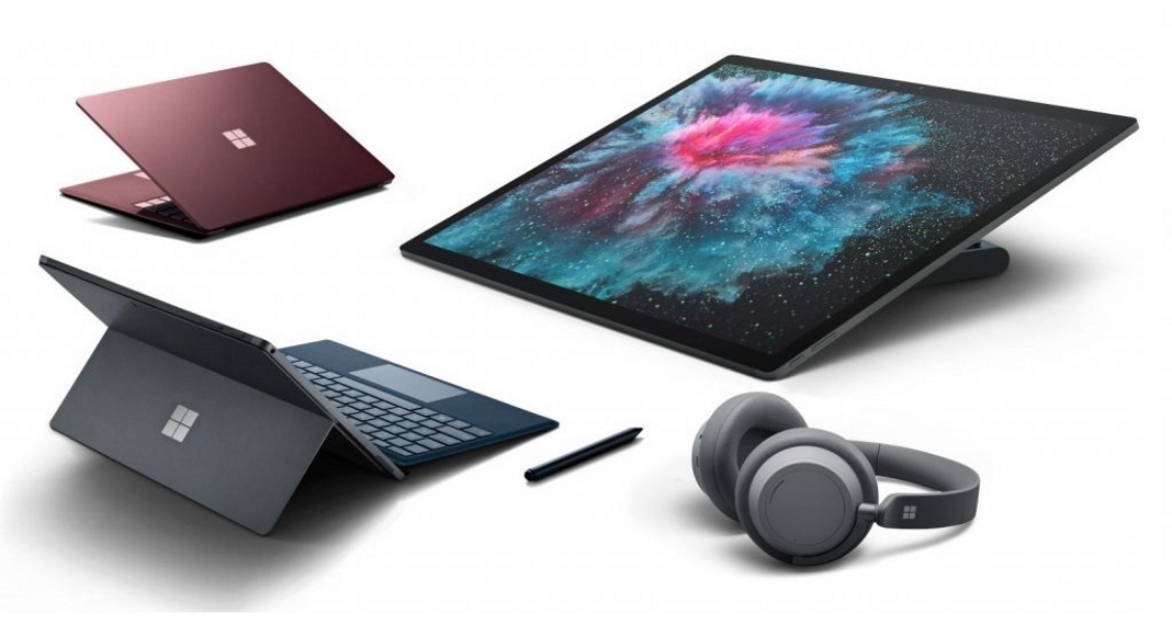 Surface Pro 6 Surface Laptop 2