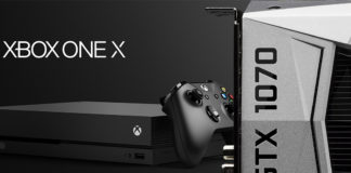 Xbox One X Geforce GTX 1070
