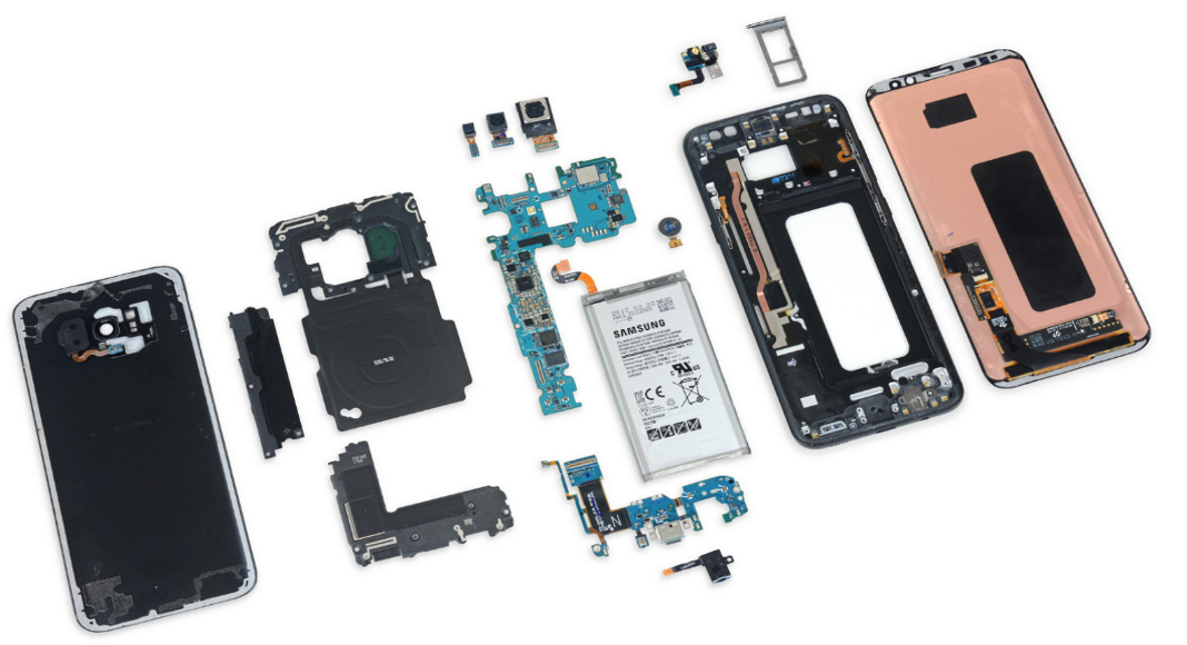 galaxy s8 teardown