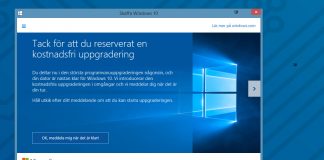 Uppgradering till Windows 10
