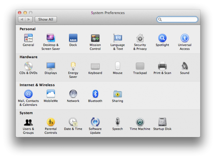 SystemPreferences