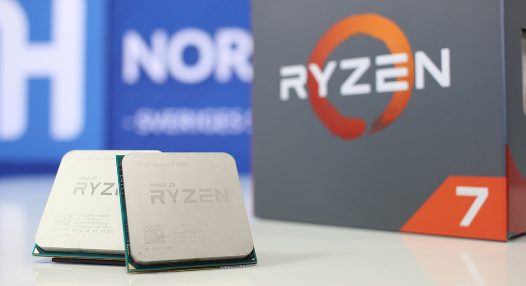 AMD Ryzen 7 1700 och Ryzen 7 1700X