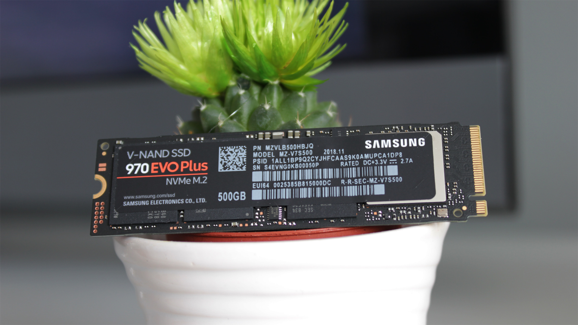 Samsung 970 EVO Plus SSD-enhet 1000GB M.2 2280 PCI Express 3.0 x4 (NVMe)  (MZ-V7S1T0BW)